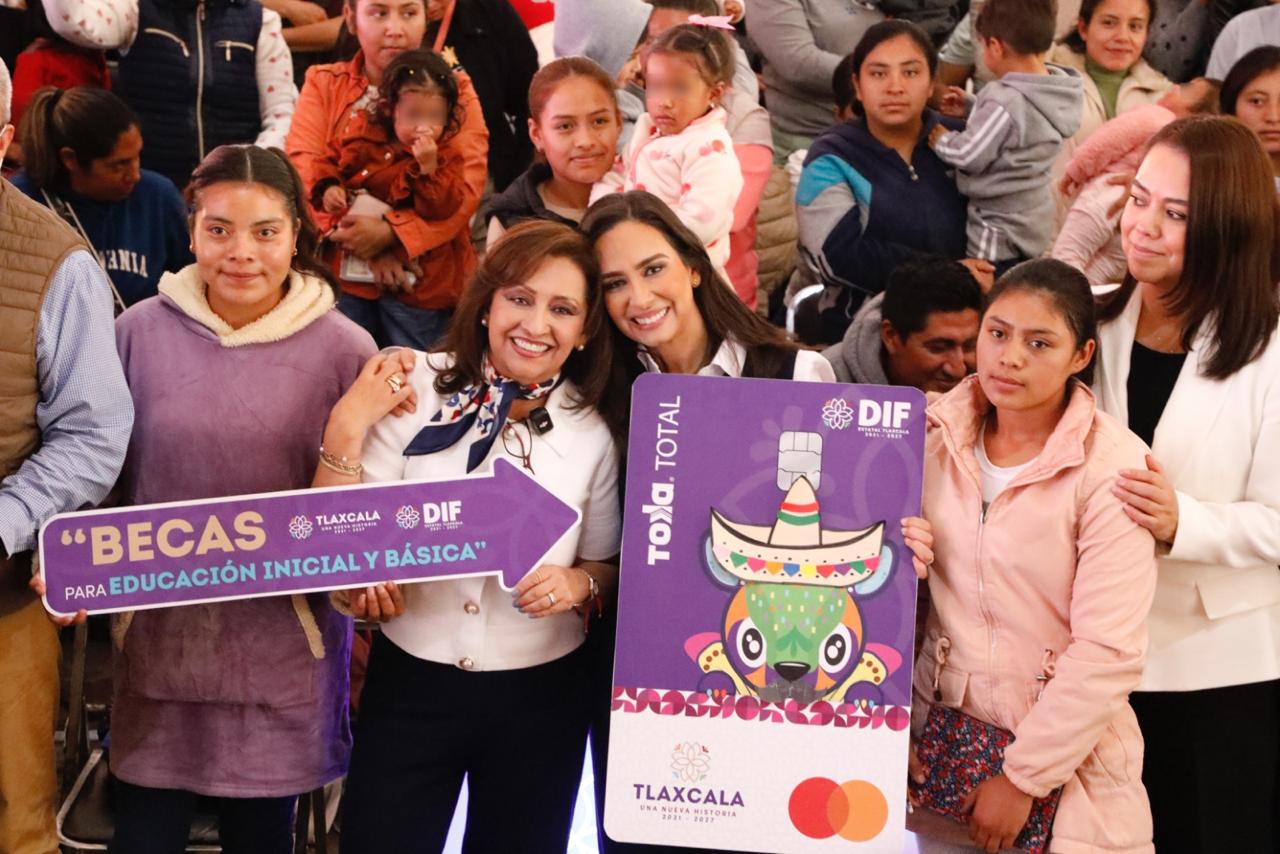 SEDIF Tlaxcala fortalece la educación inicial con más de 3 mil becas en dos años